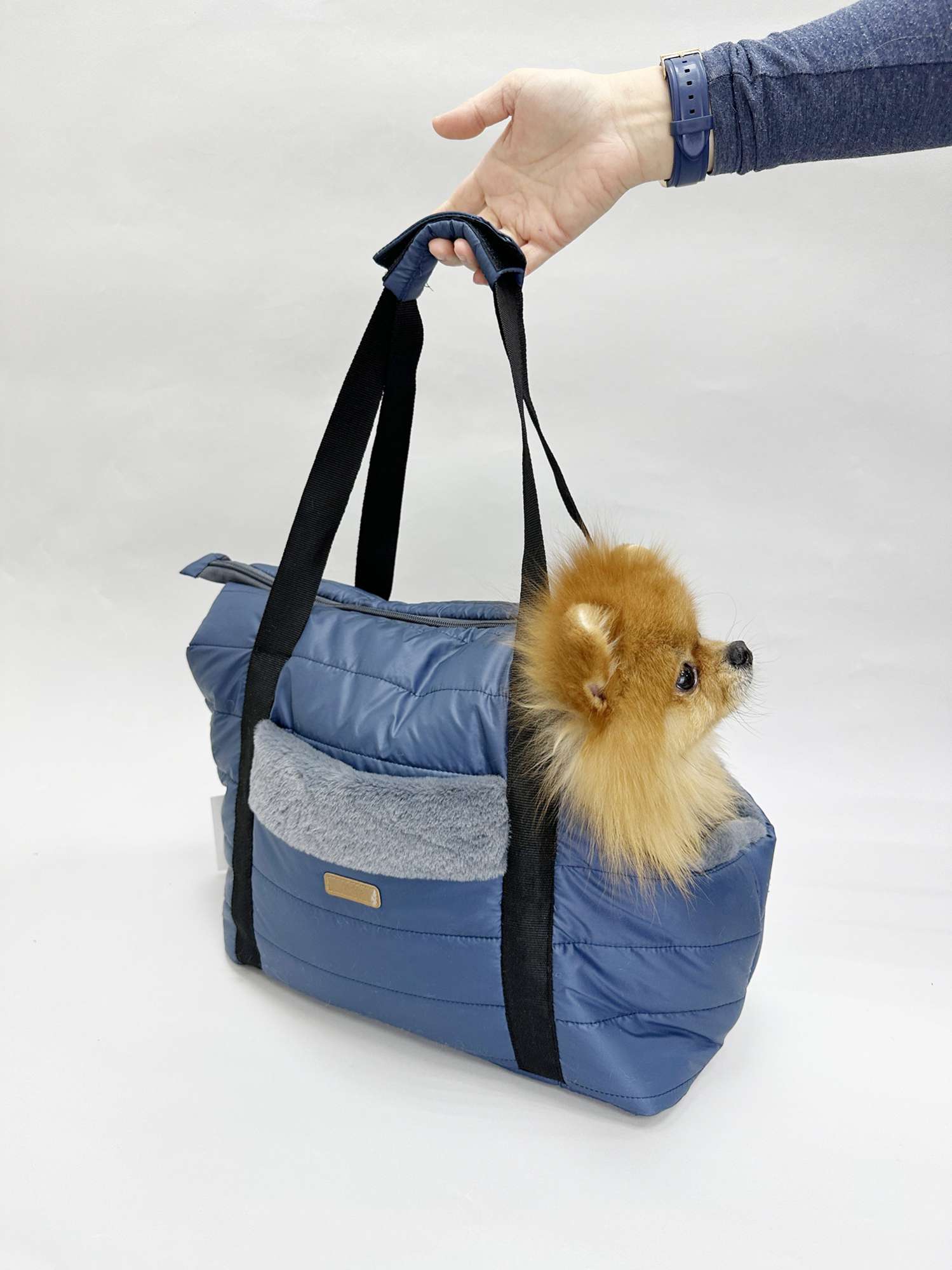 Сумка для собак Puffy Дакота синяя