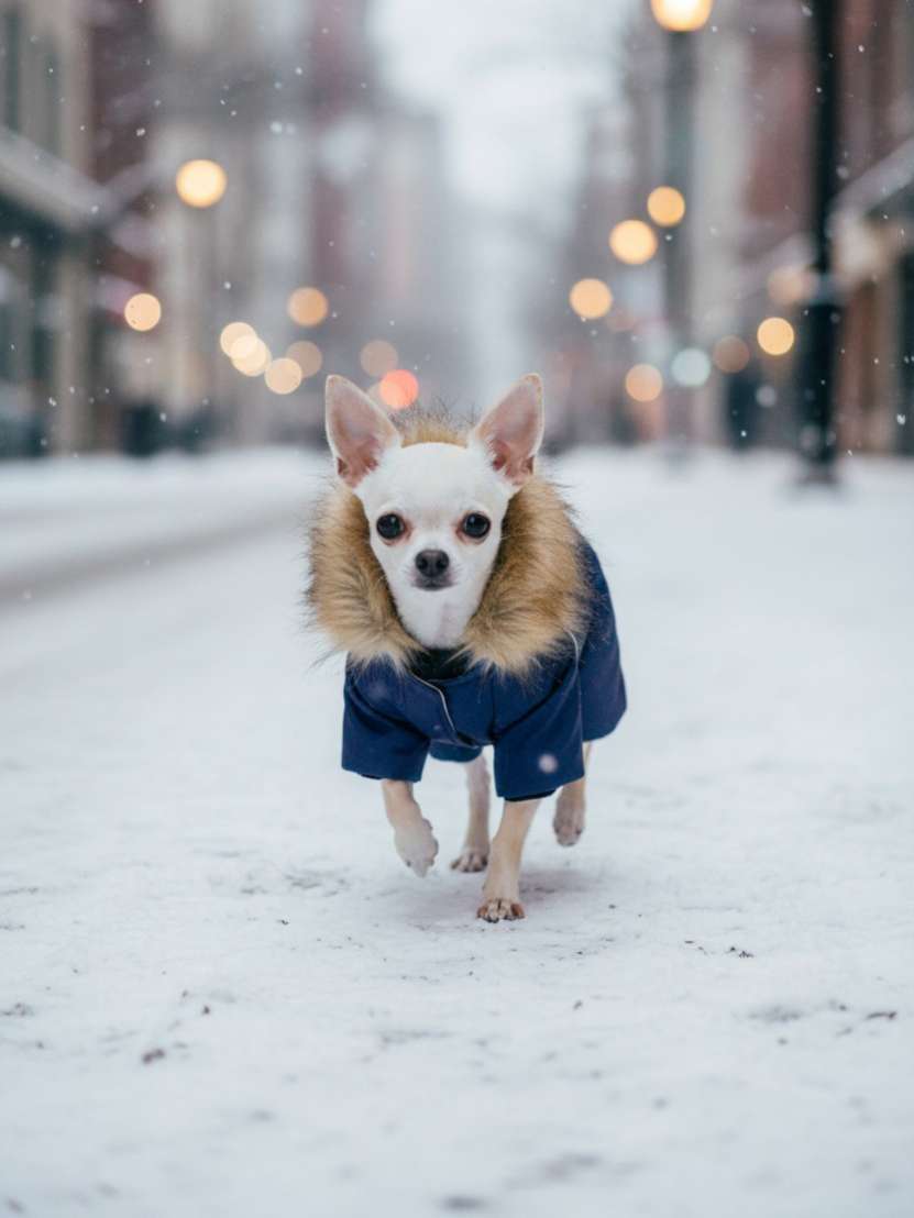 Комбинезон Puffy Аляска на шёлке синий