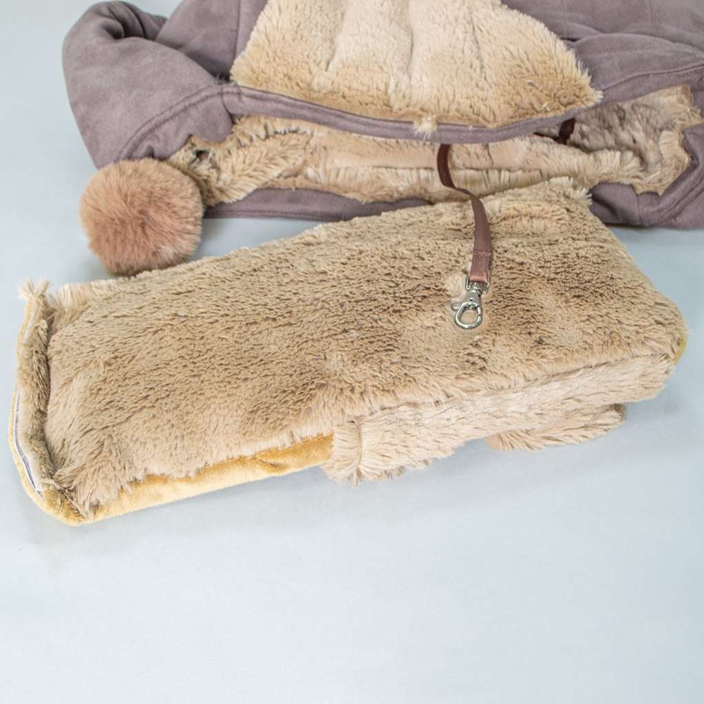 Сумка для собак Слинг Puffy Корица