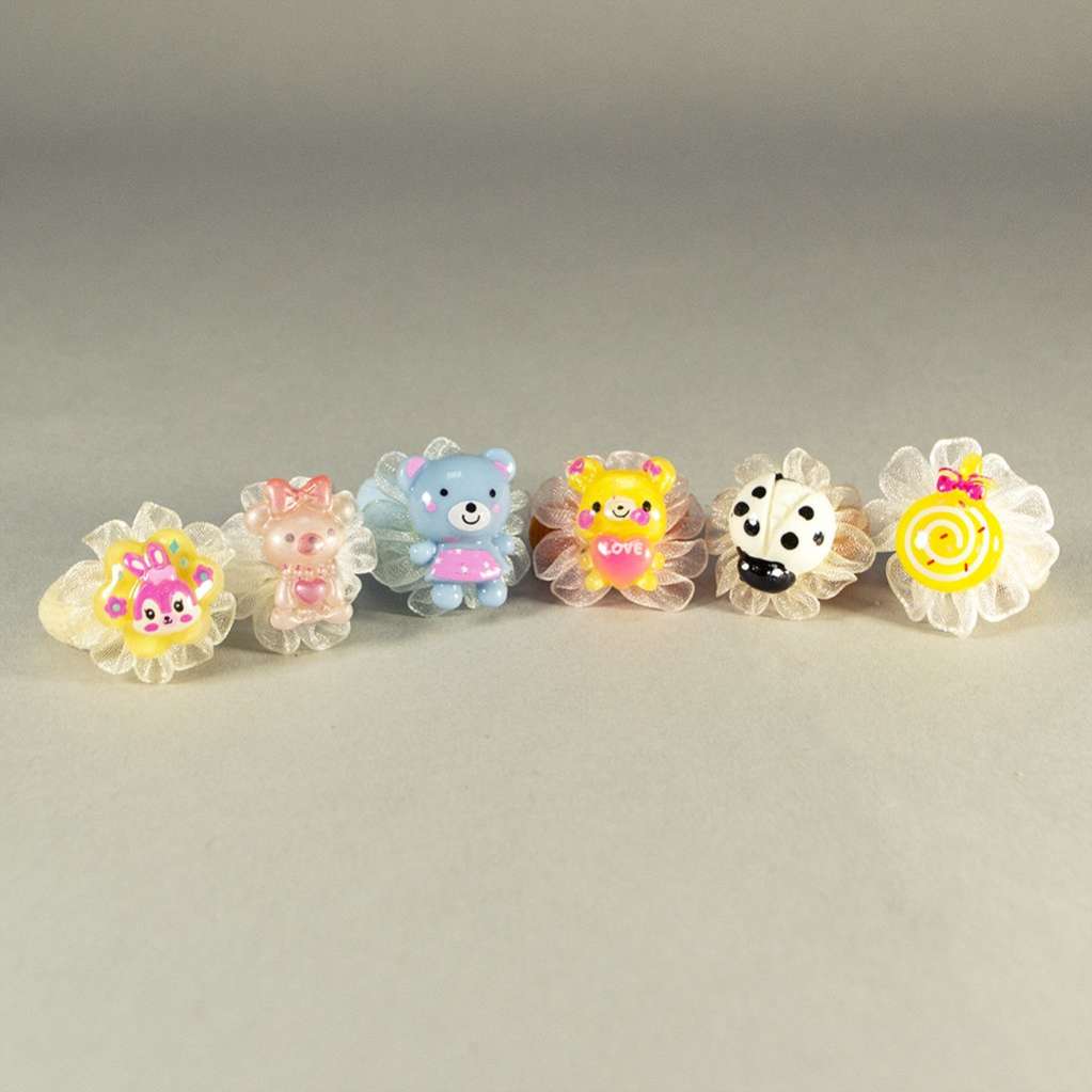 Резинка для собак трикотажные Фьюжн с рюшей