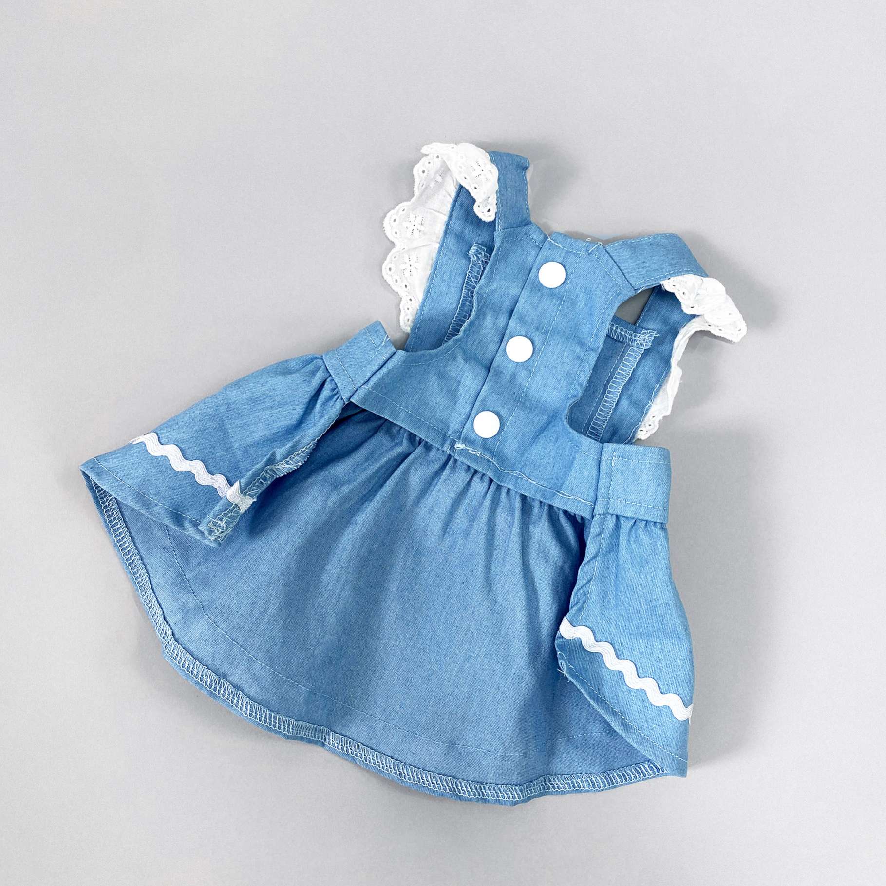 Сарафан для собак джинсовый Pet Клубника