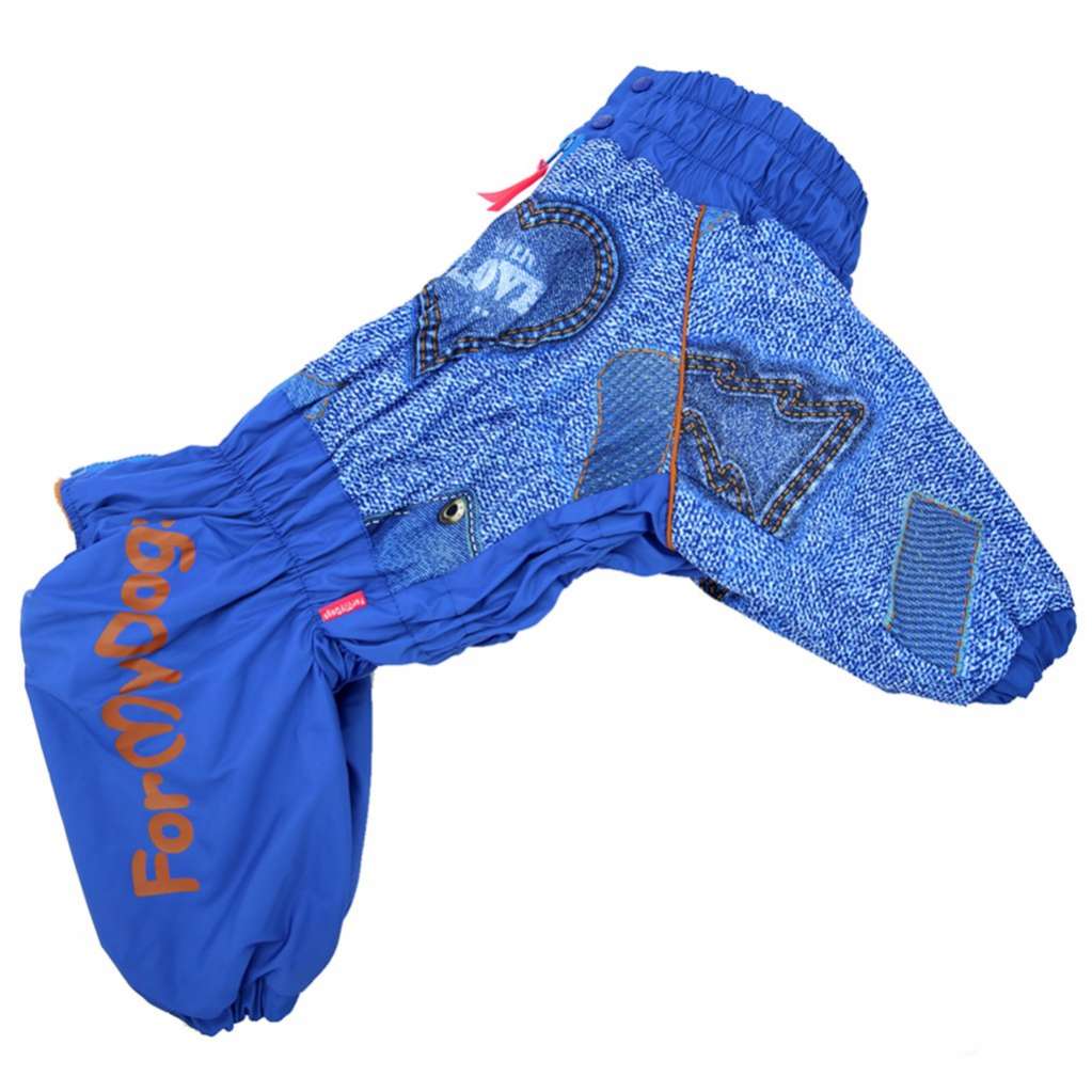 Комбинезон для собак средних и крупных пород ForMyDogs Blue