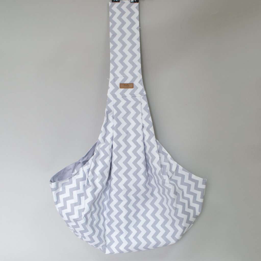 Гамак для собак летний Puffy Светло серый Зигзаг