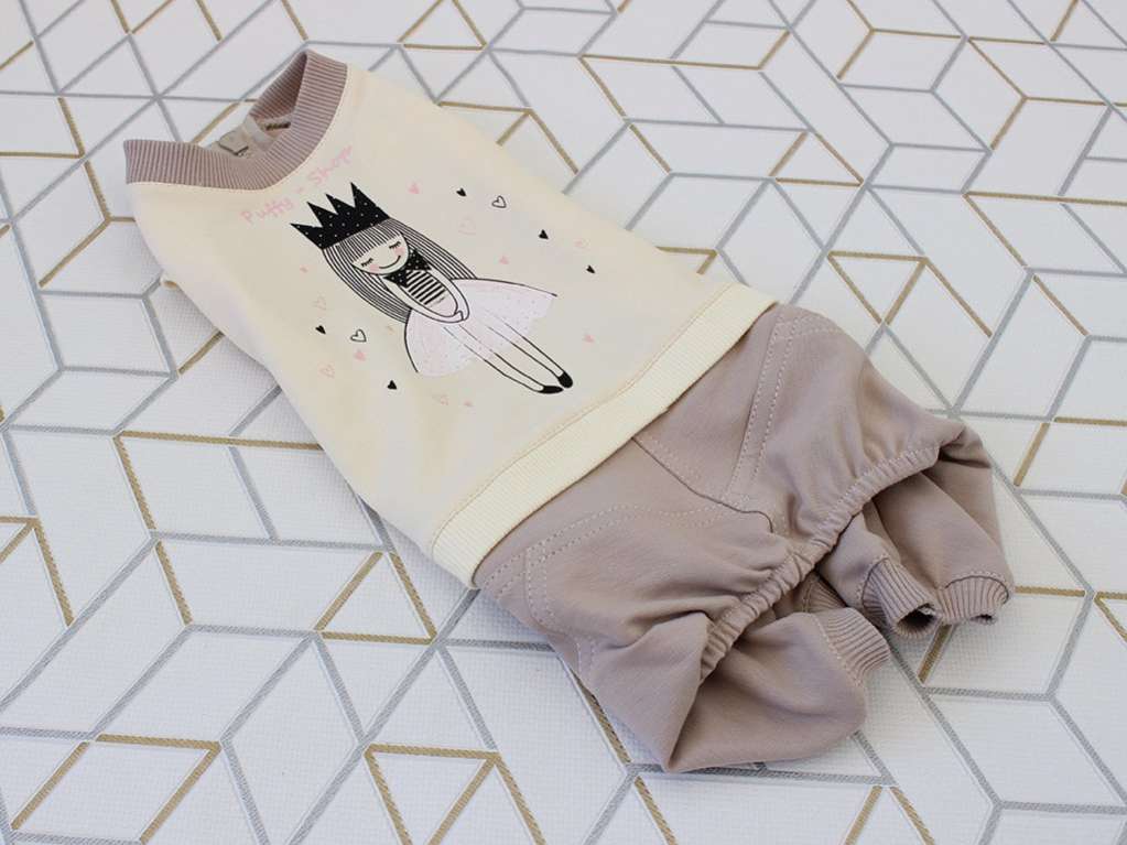 Костюм для собак трикотажный Puffy Маленькая принцесса