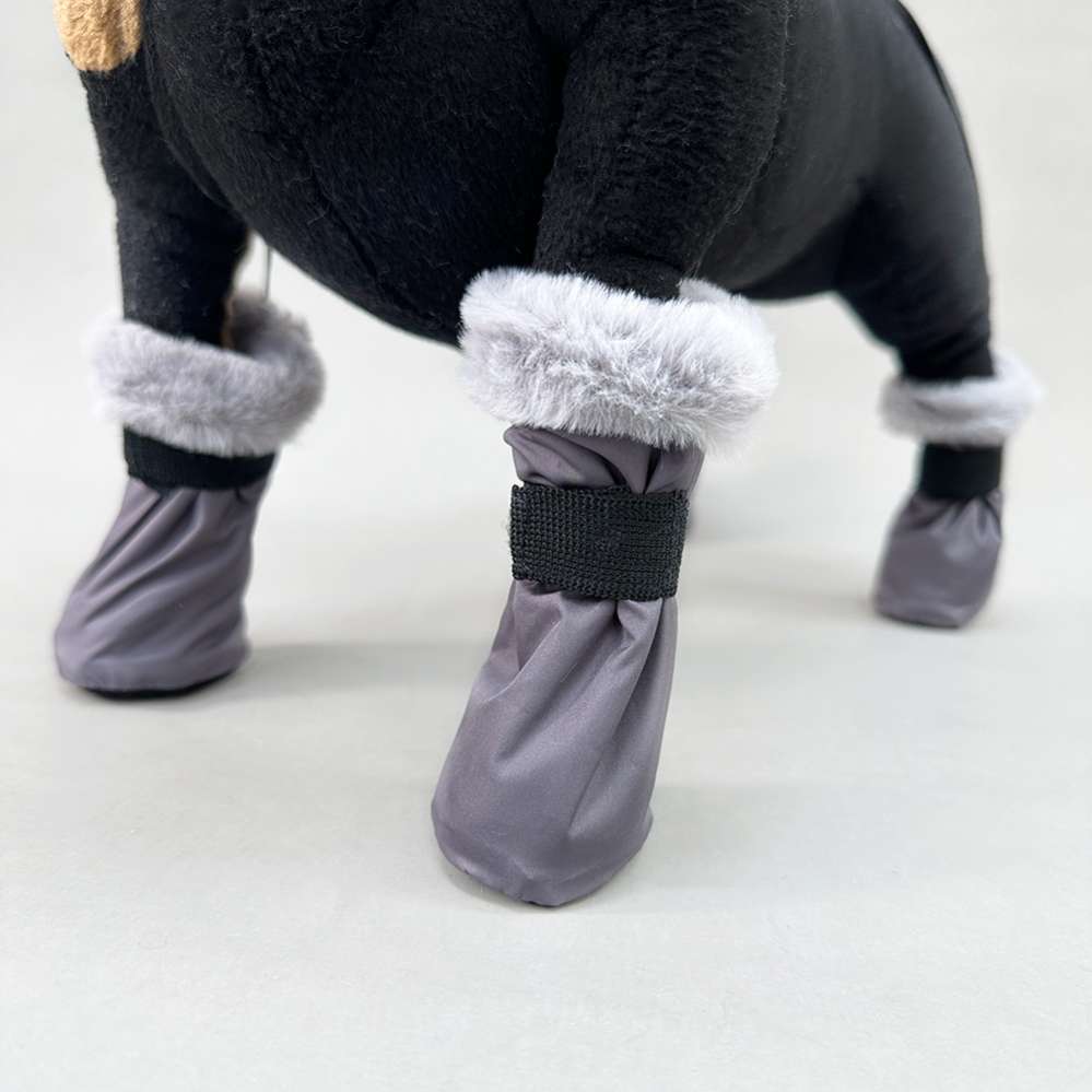 Зимние мешочки Подтяжки Графит