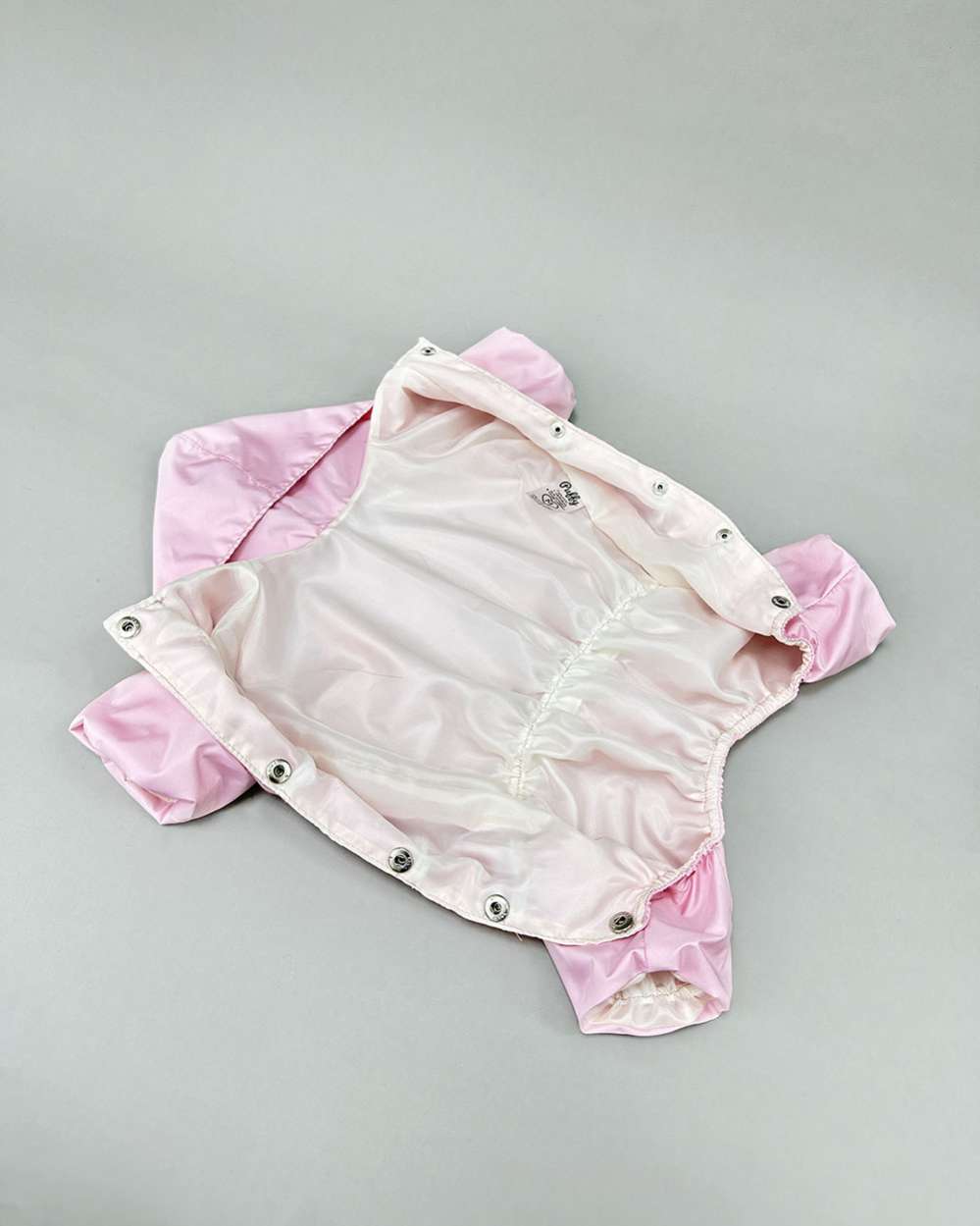 Дождевик Puffy шоколад нежно-розовый