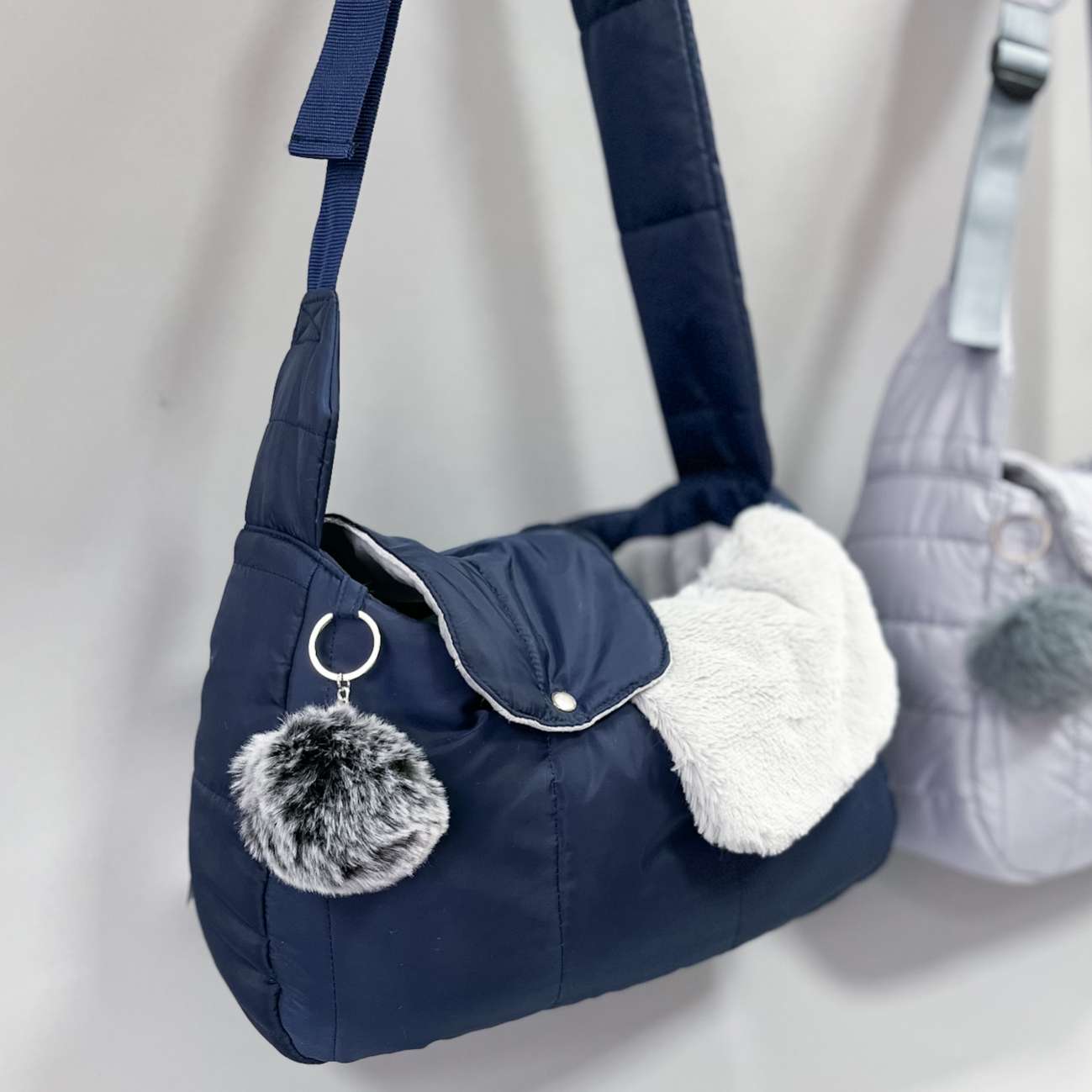 Сумка-слинг Puffy Прогулка синяя