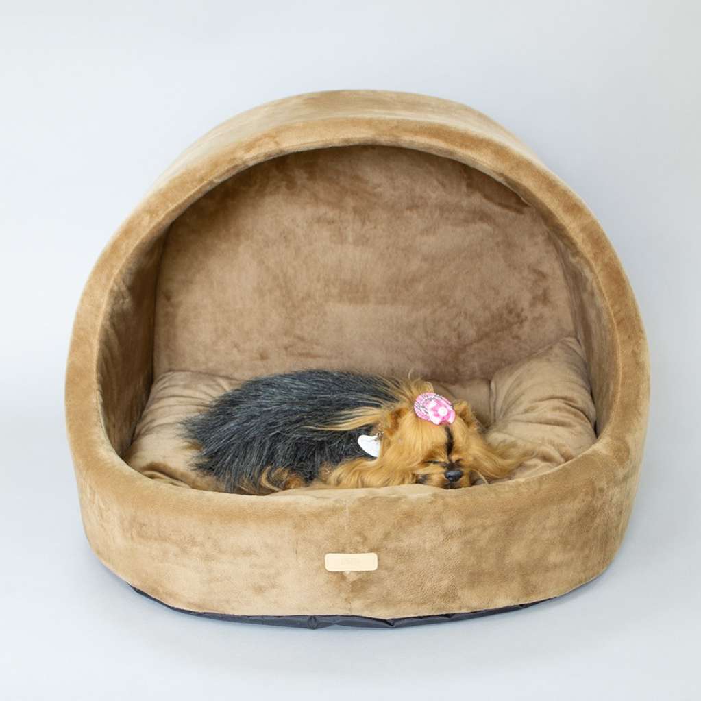 Домик для собаки круглый Puffy Шокко