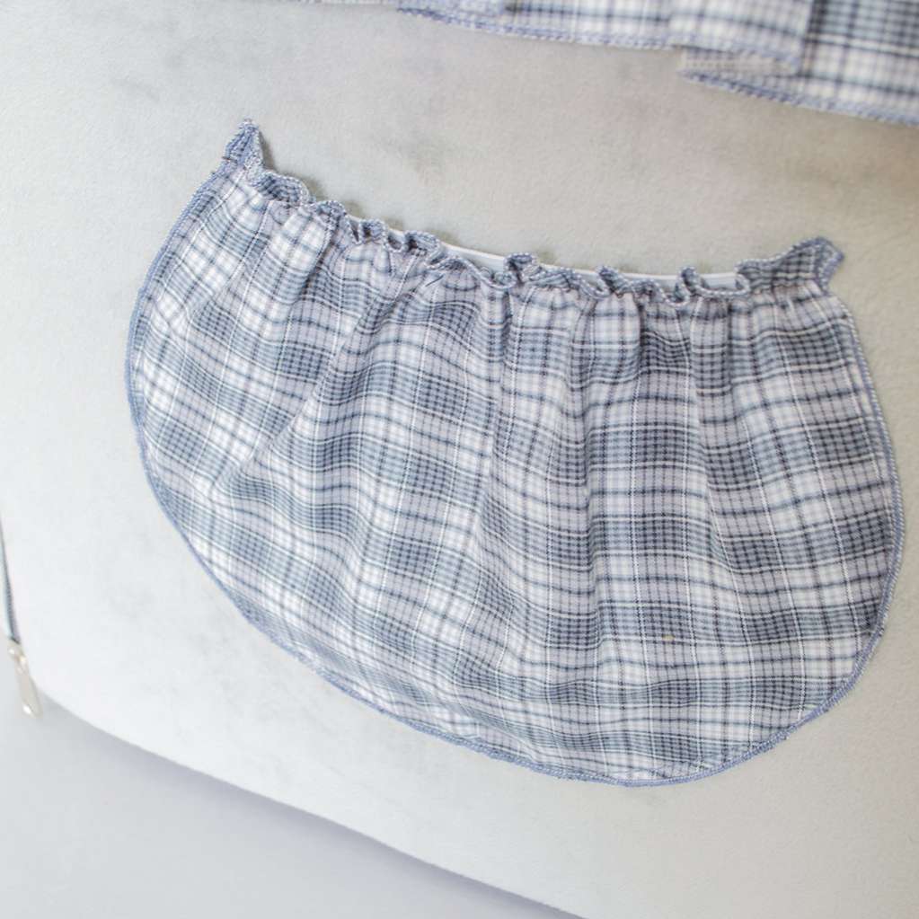 Домик для собаки Puffy Fancy серый