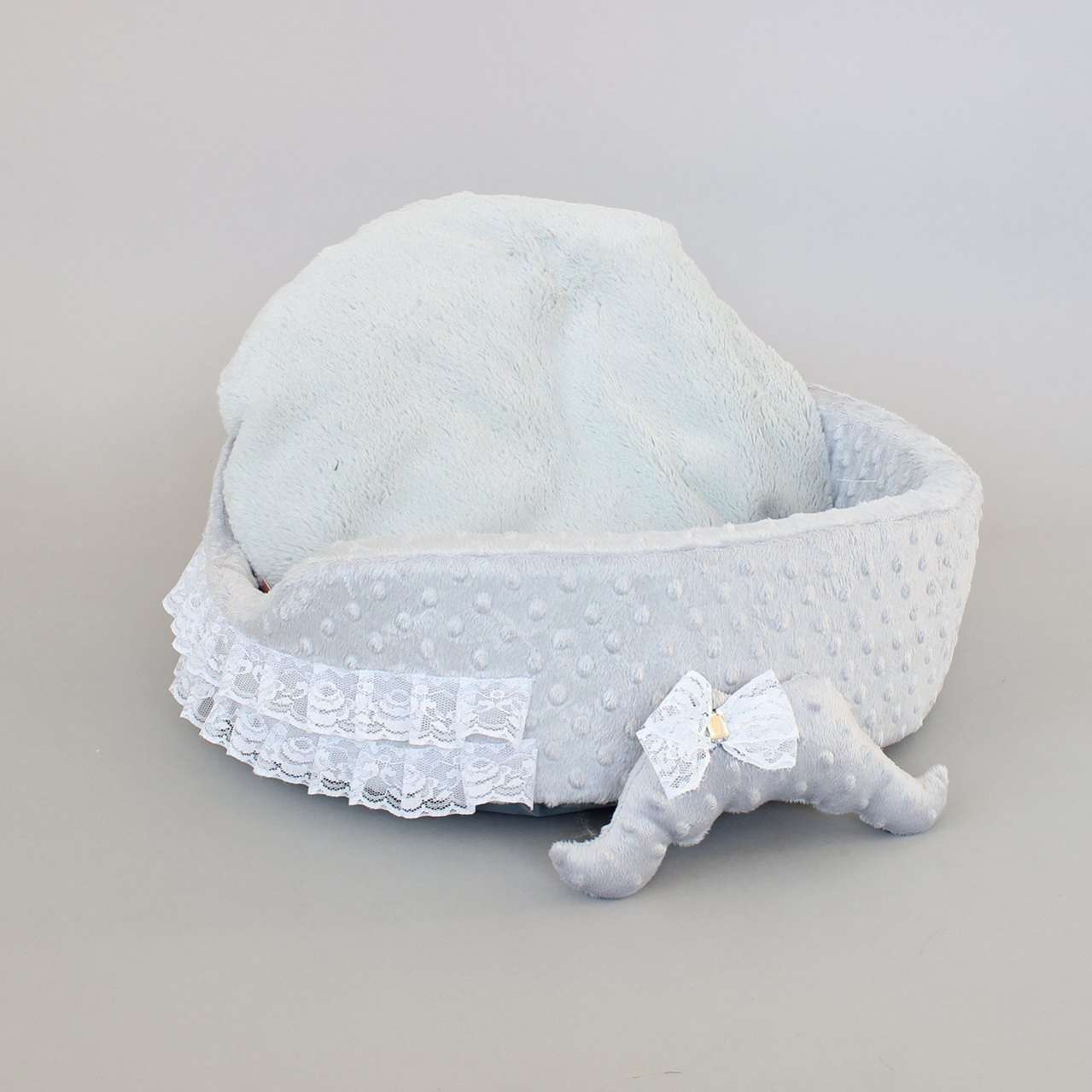 [Лежак] Лежанка для собак Puffy Дымка