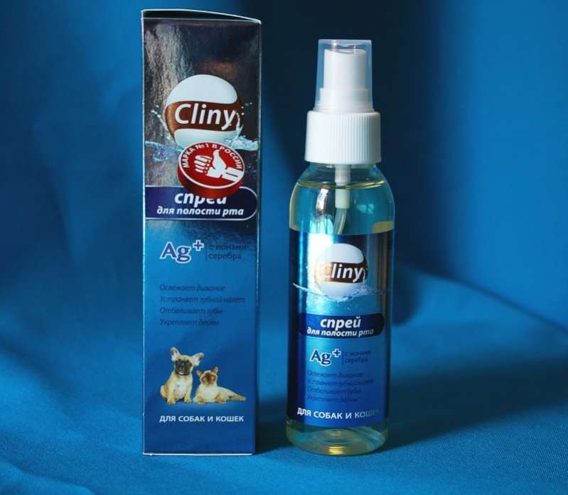 Спрей для собак для полости рта Cliny