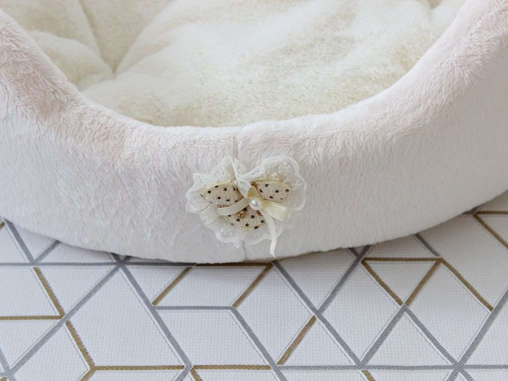 [Лежак] Лежанка для собак Puffy Крем-брюле