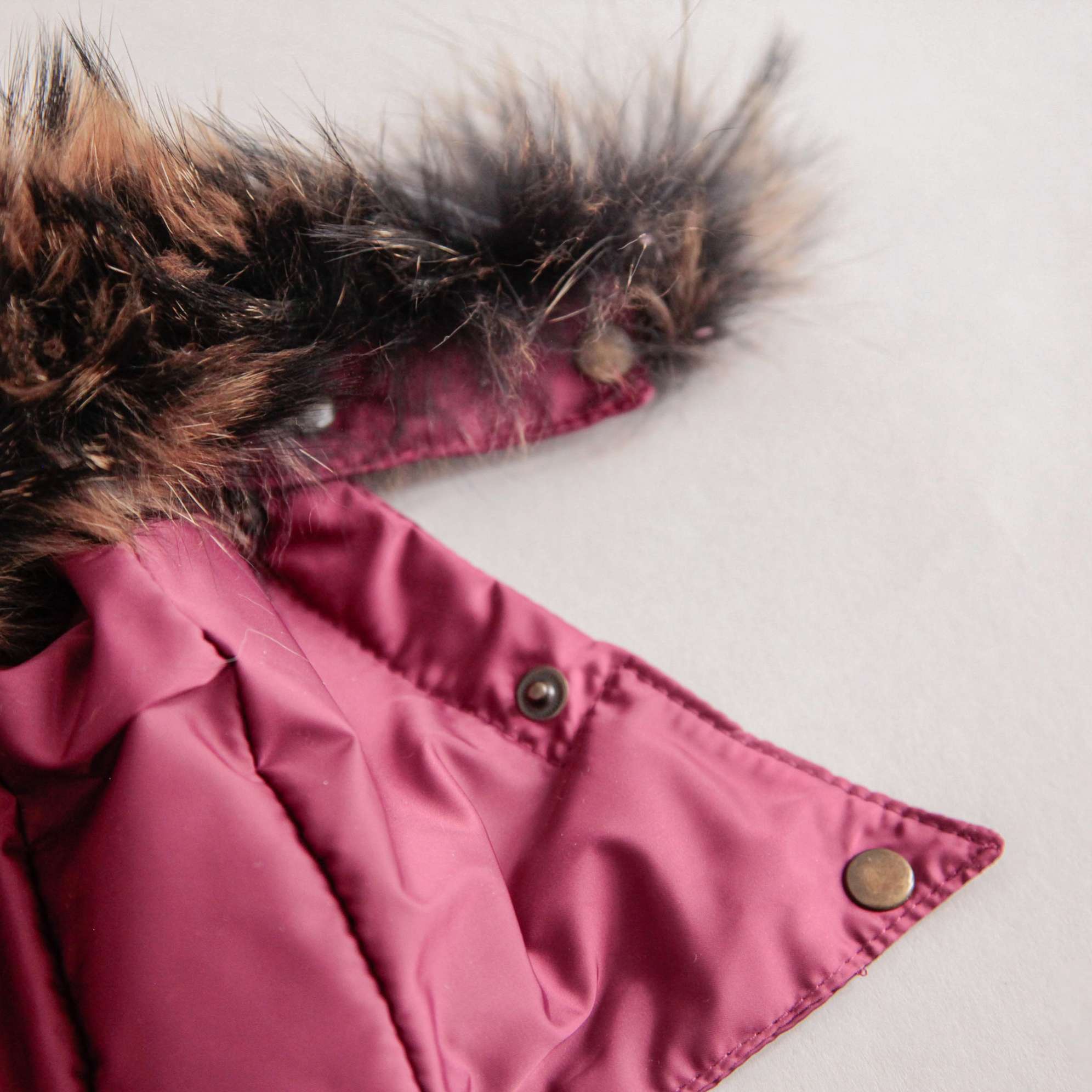 Комбинезон для собак Северное сияние Бургунди на шелке