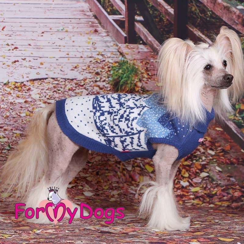 Свитер для собак ForMyDogs Зимний лес