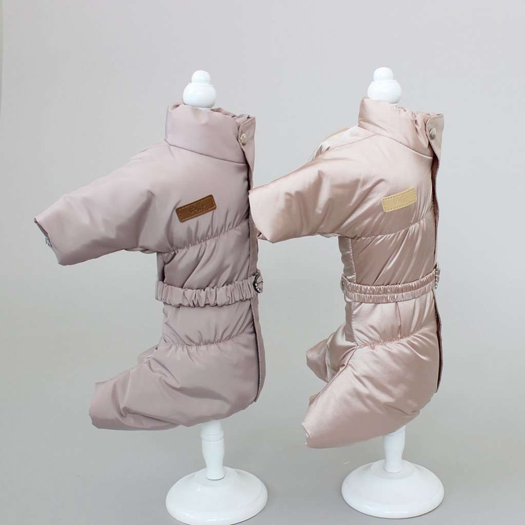 Комбинезон для собак Puffy Дутик Латте