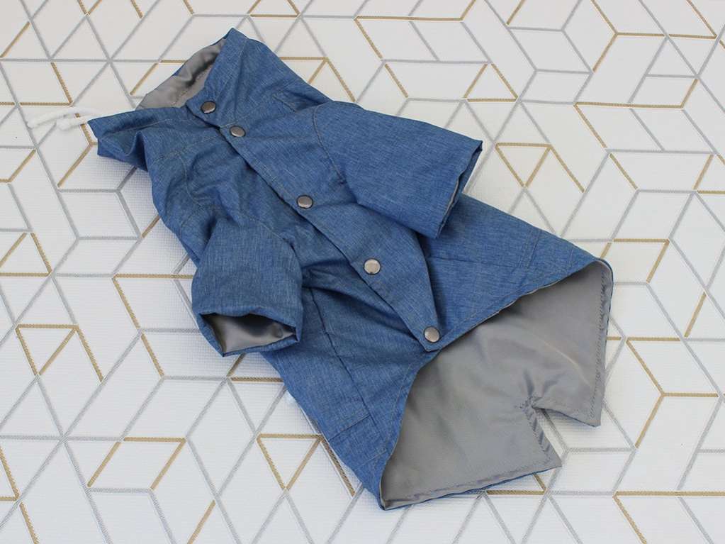 Дождевик для собаки Парка Puffy Casual