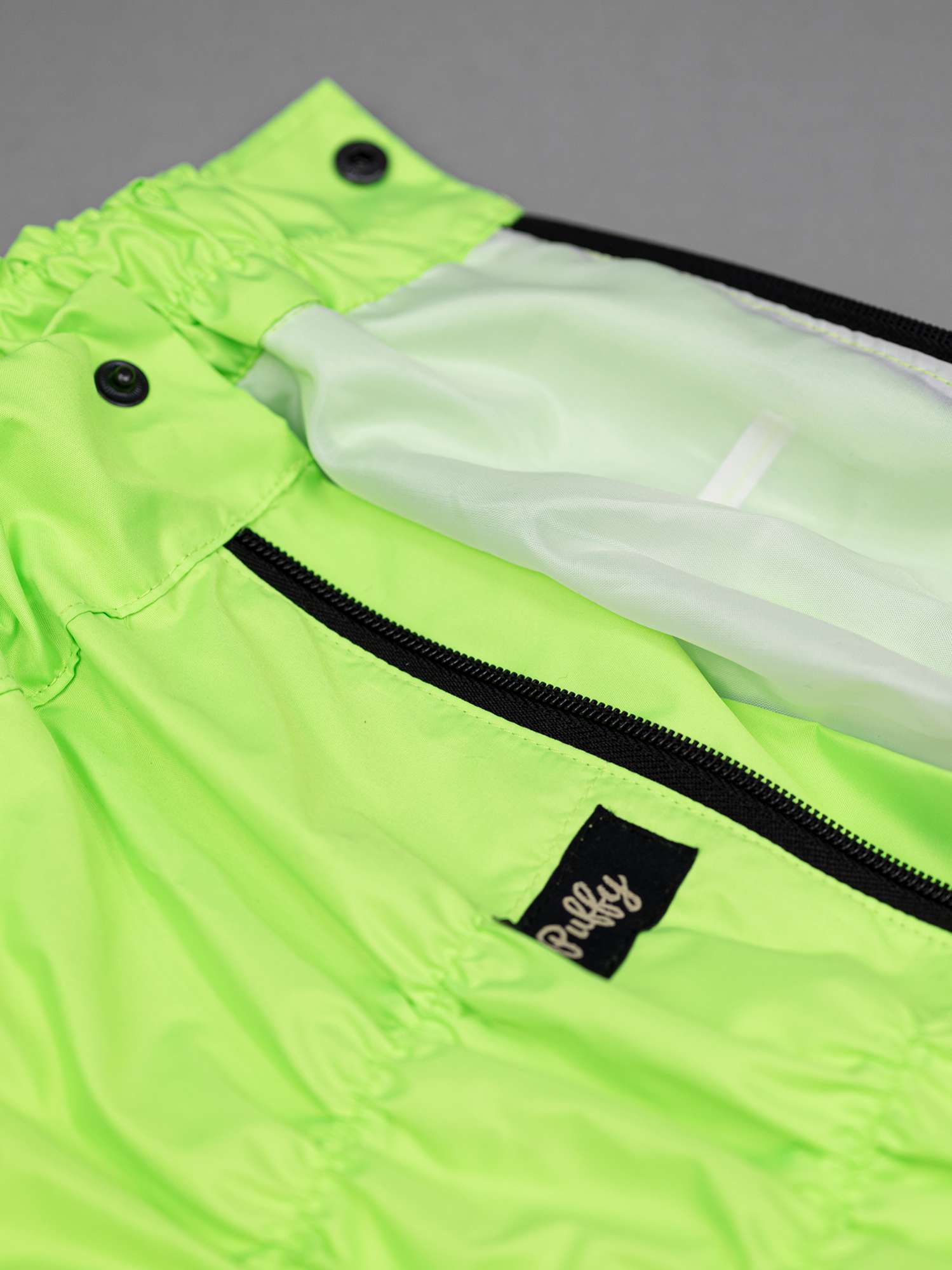 Дождевик для собак Puffy для мопсов и бульдогов салат