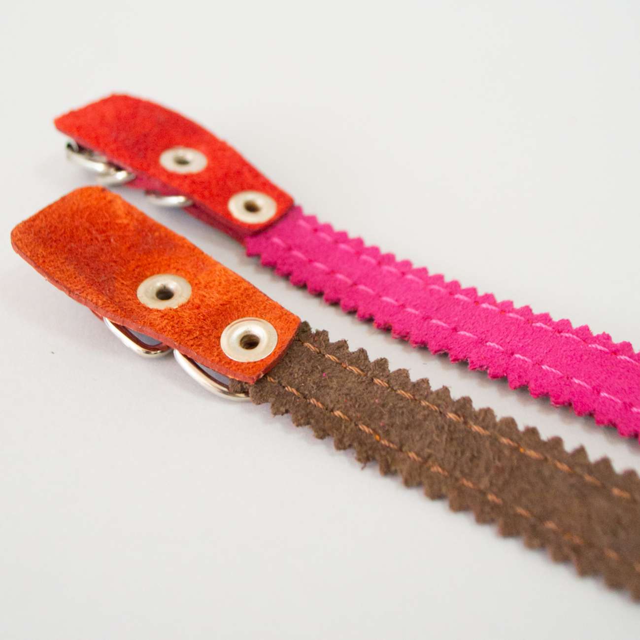 Кожаный ошейник для собак Элеганс