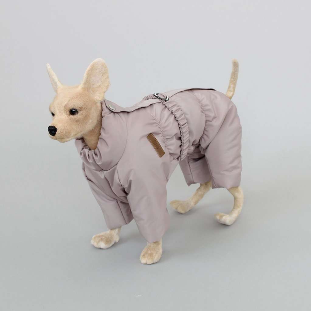 Комбинезон для собак Puffy Дутик Латте