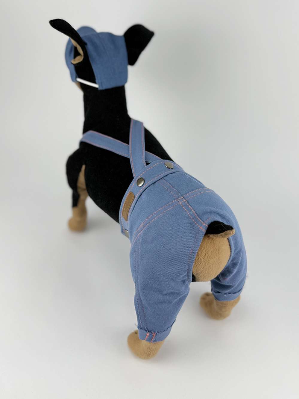 Джинсы для собак Puffy светлые