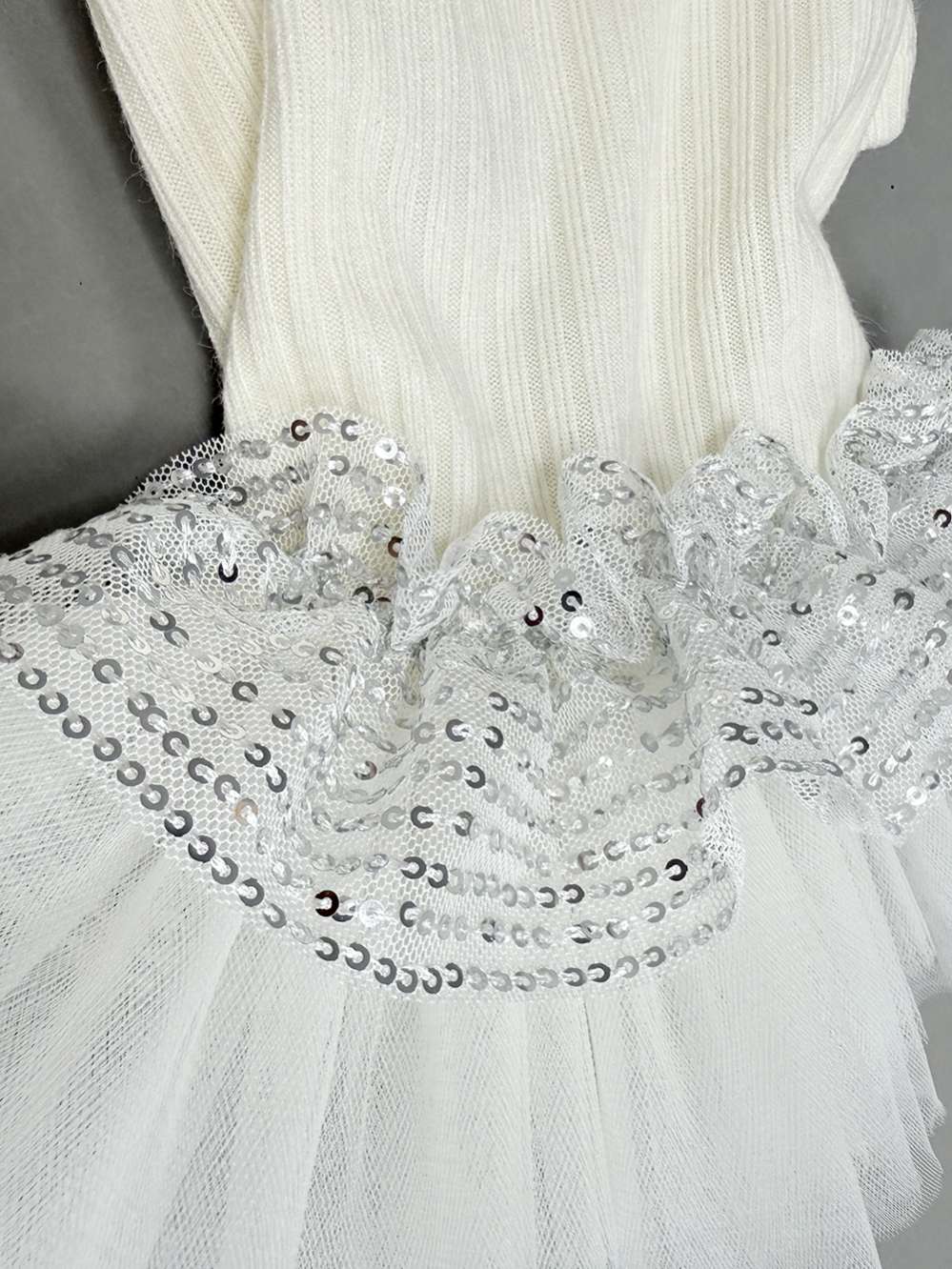 Платье Puffy Коко молочное