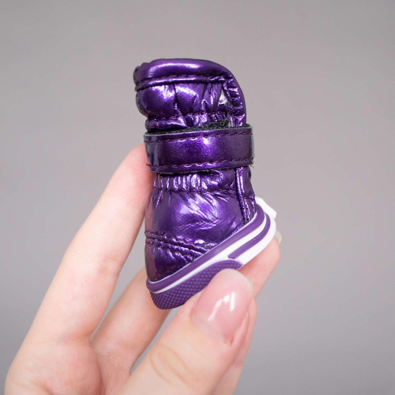 Зимние ботинки для собак Луноходы с липучкой