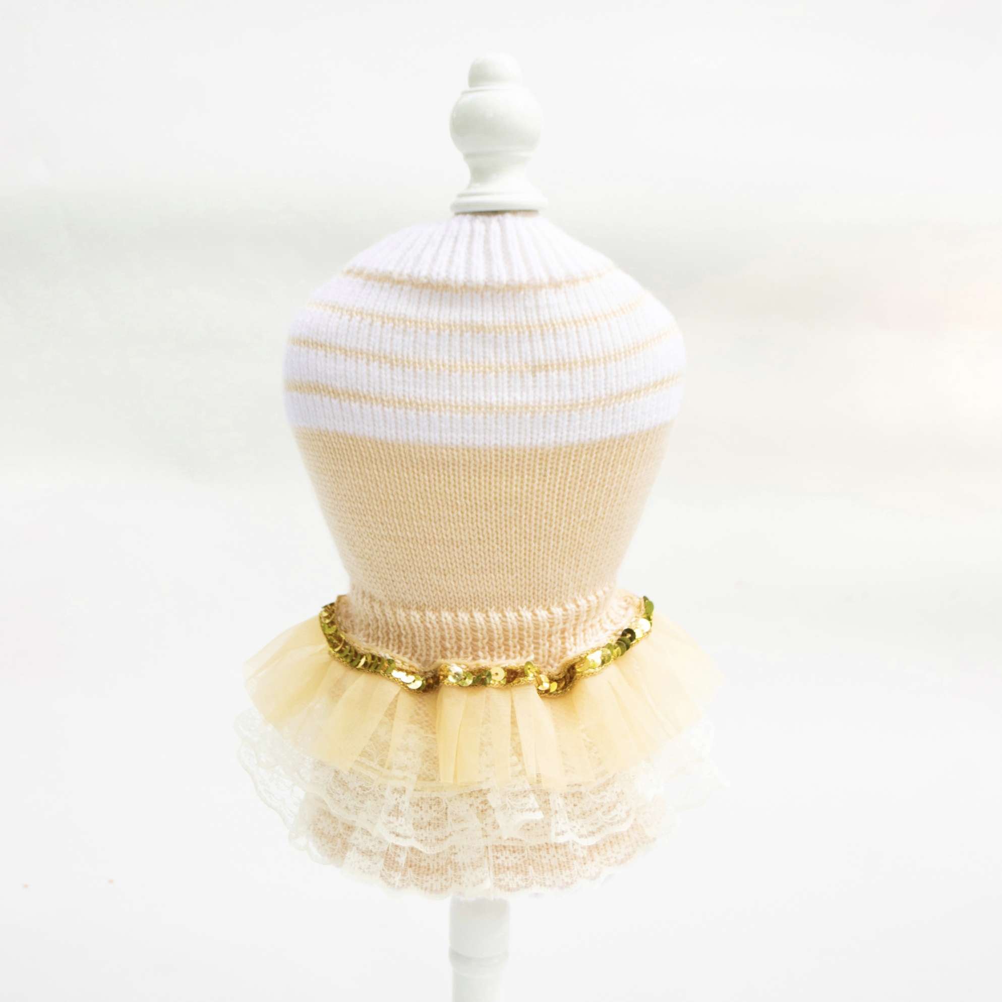 Шерстяное платье для собак Puffy Элиза