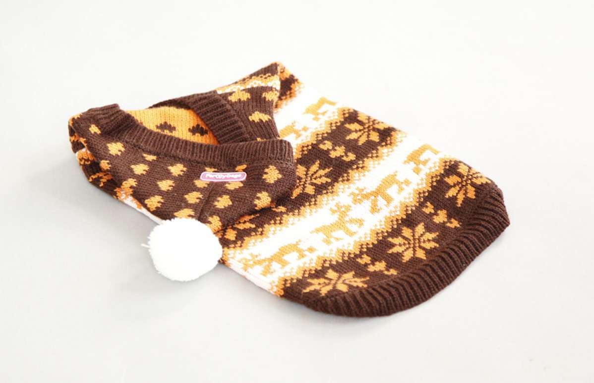 Свитер для собак с капюшоном ForMyDogs Норд