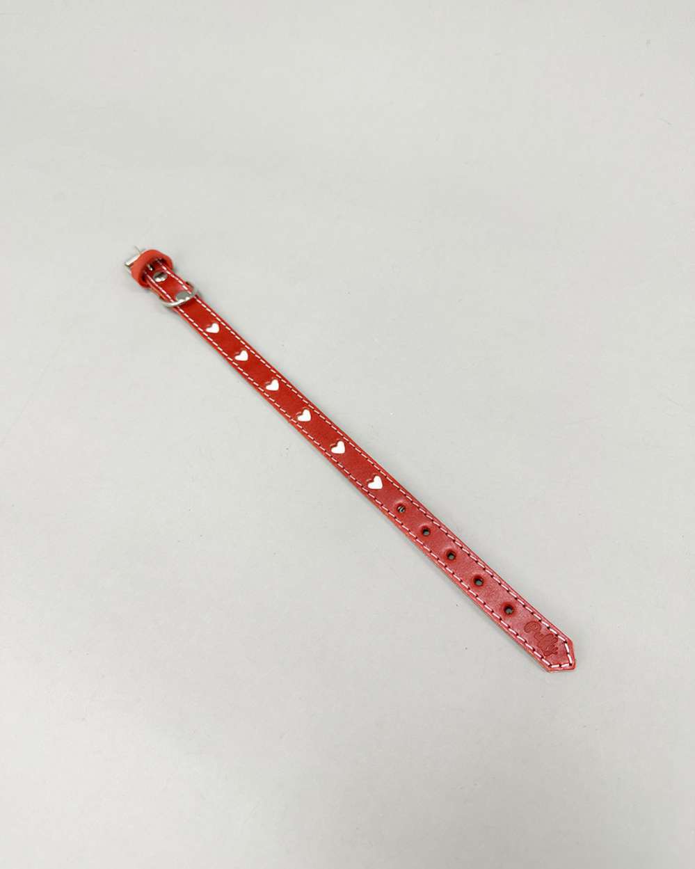 Ошейник для собак Puffy с высечкой на подложке, Сердечки