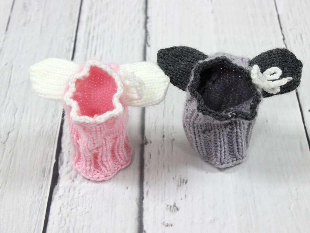 Вязаная шапка для собаки капор Puffy Ушастик