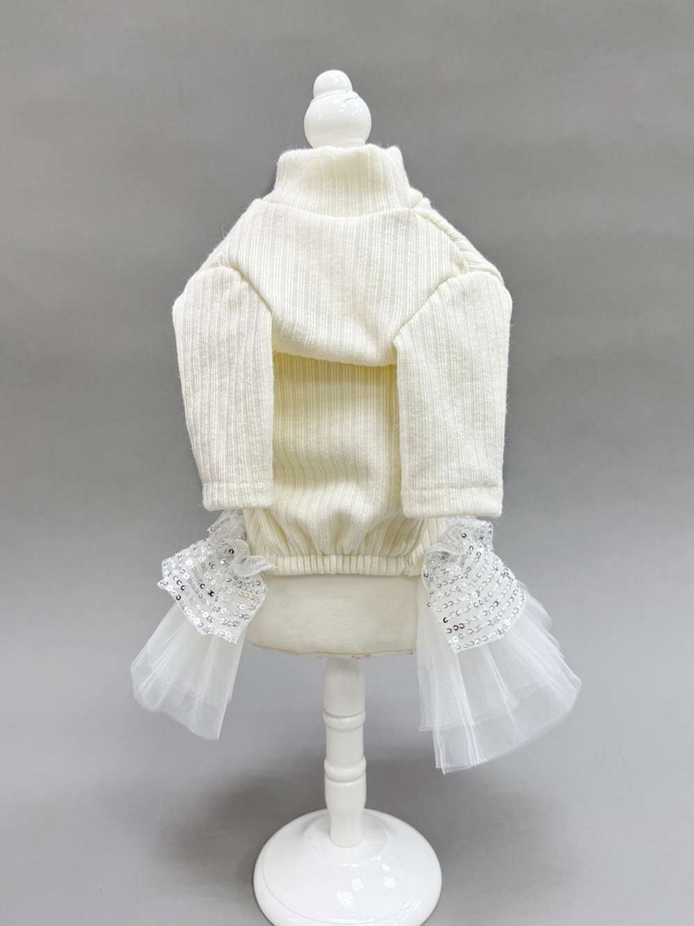 Платье Puffy Коко молочное