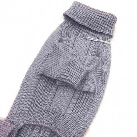 Вязаный костюм для собак PA Косички