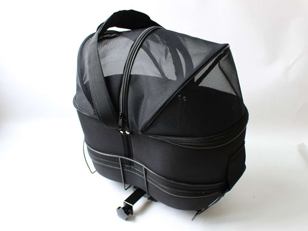 Сумка для собак на багажник велосипеда