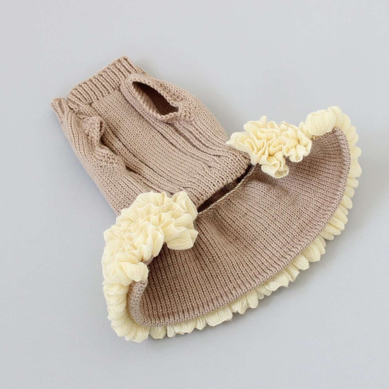 Шерстяное платье для собак Puffy Сильвия