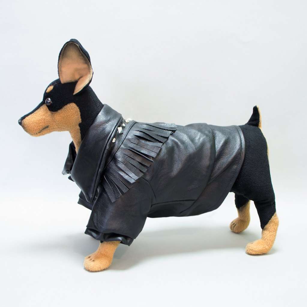 Кожаная куртка для собак Pet Ковбой