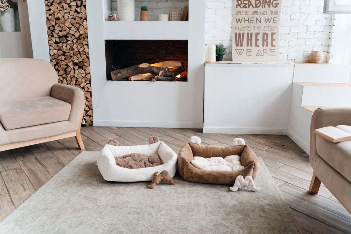 Диван для собаки Puffy Умка Шоколадный