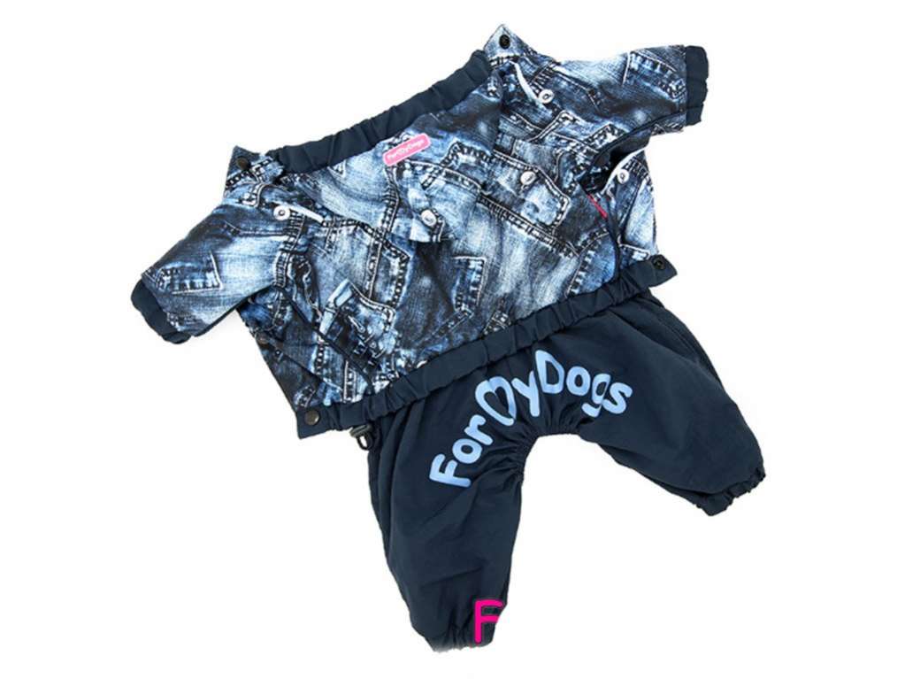 Дождевик для собаки ForMyDogs Джинса