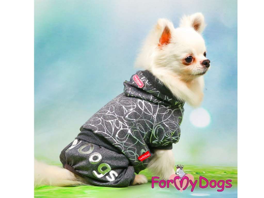Костюм для собак трикотажный ForMyDogs Металлик