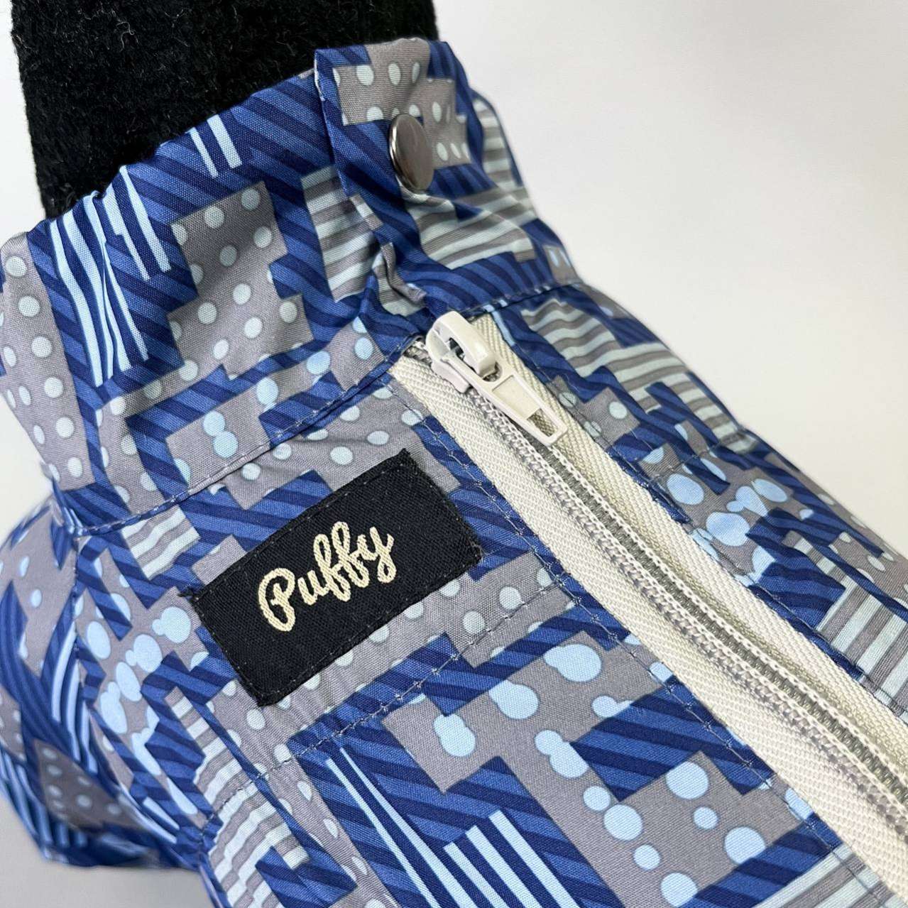 Дождевик для собаки утепленный Puffy Графика