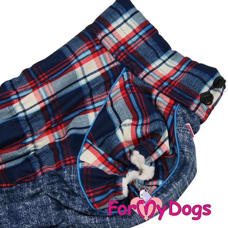 Комбинезон для собак на длинную спину ForMyDogs Лесоруб