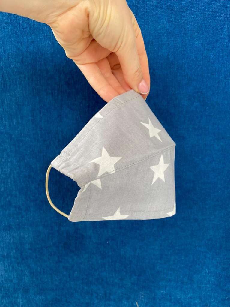 Многоразовая тканевая маска для лица Puffy Звезды