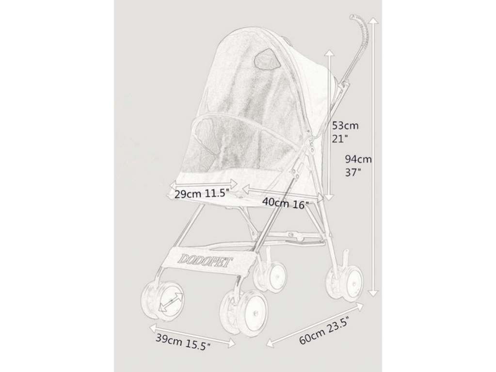 Коляска для собак Лада