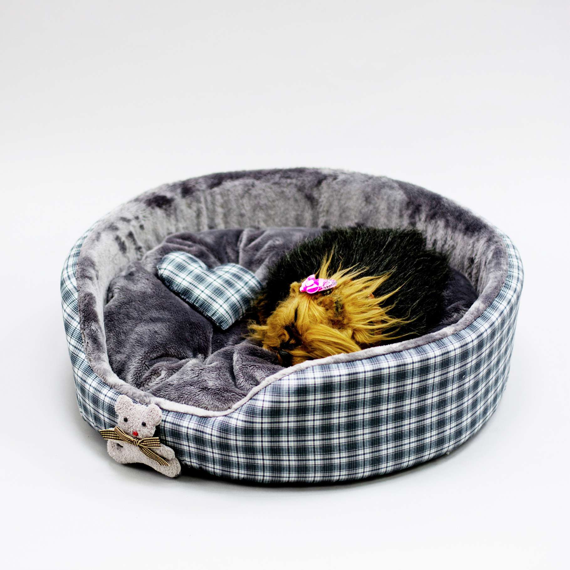 [Лежак] Лежанка для собак Puffy Графит