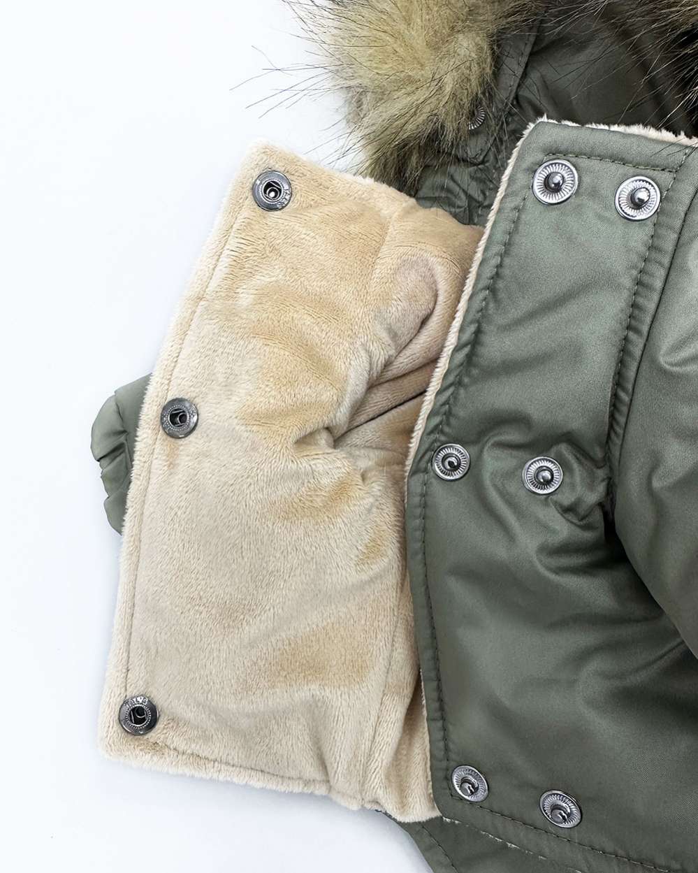 Парка Puffy Спайк Хаки