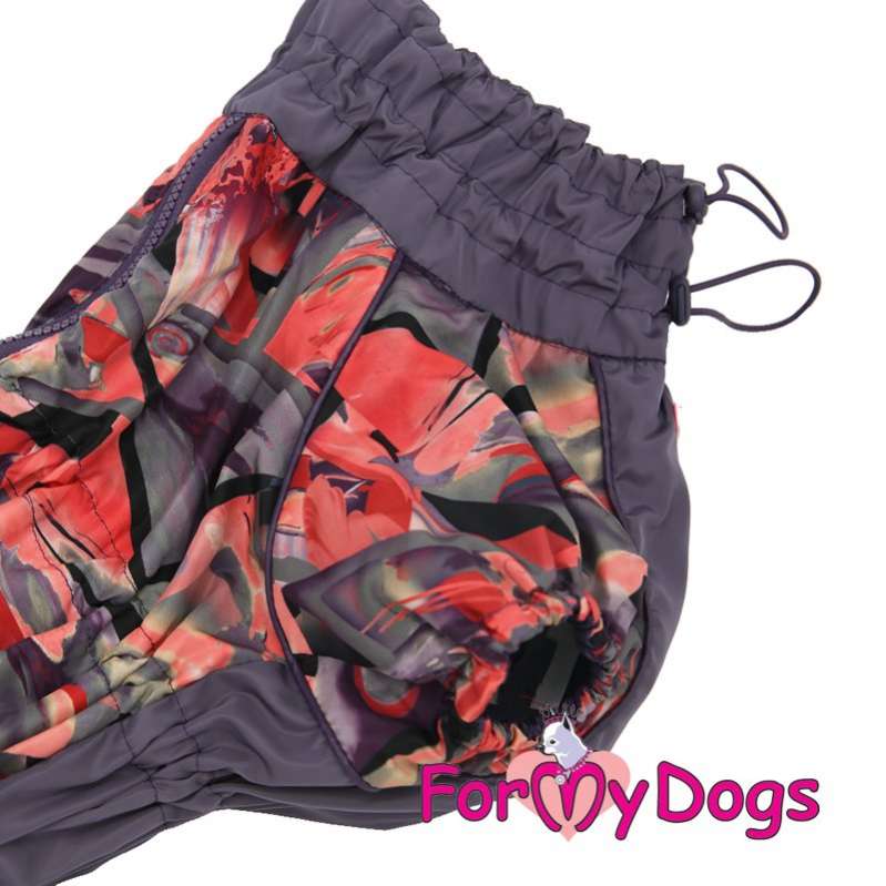 Дождевик для таксы и корги ForMyDogs Мидуэй