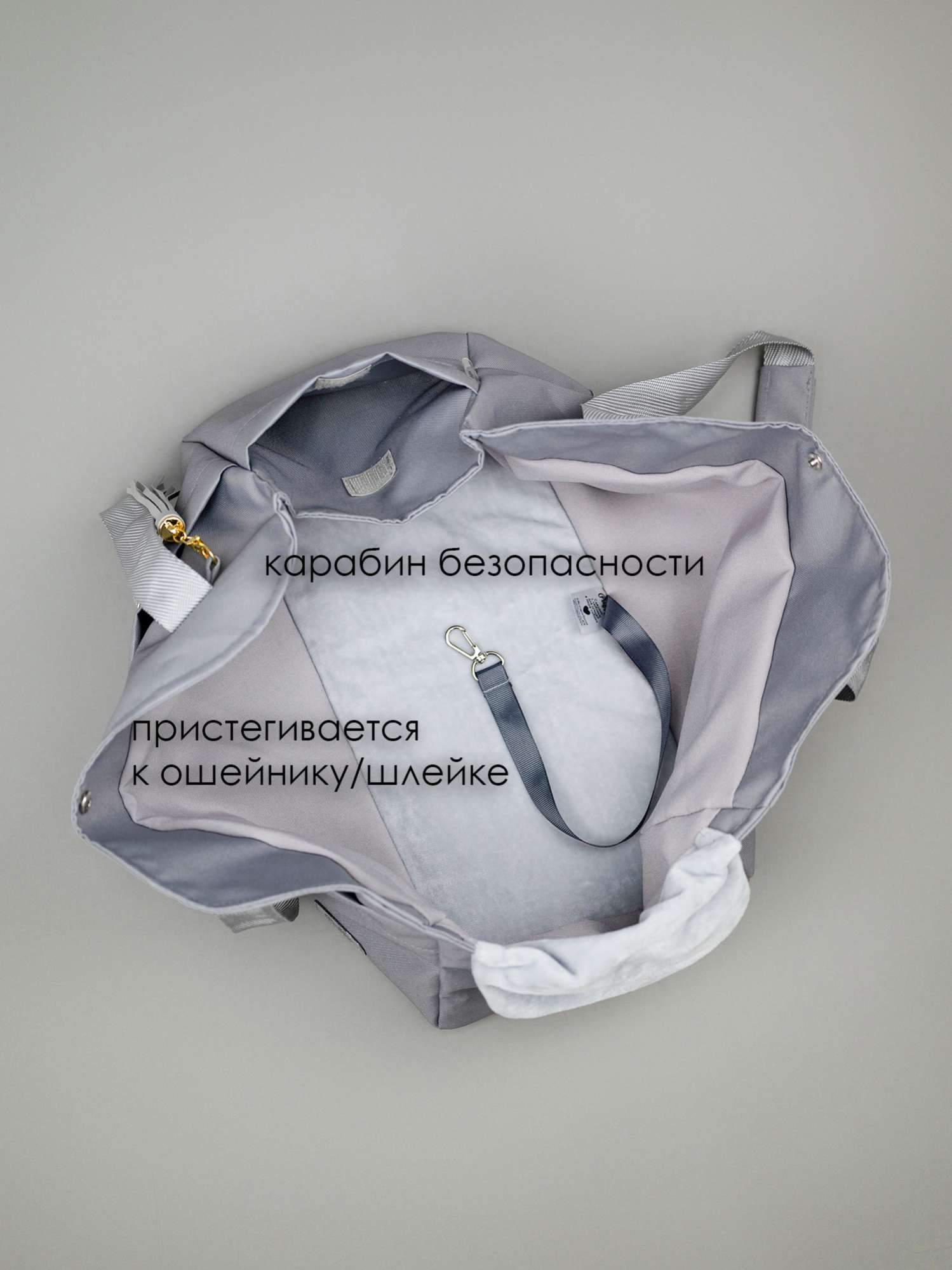 Летняя сумка-слинг Puffy Австралия серая