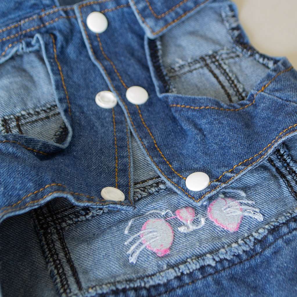 Джинсовка для собак Pet Зайка