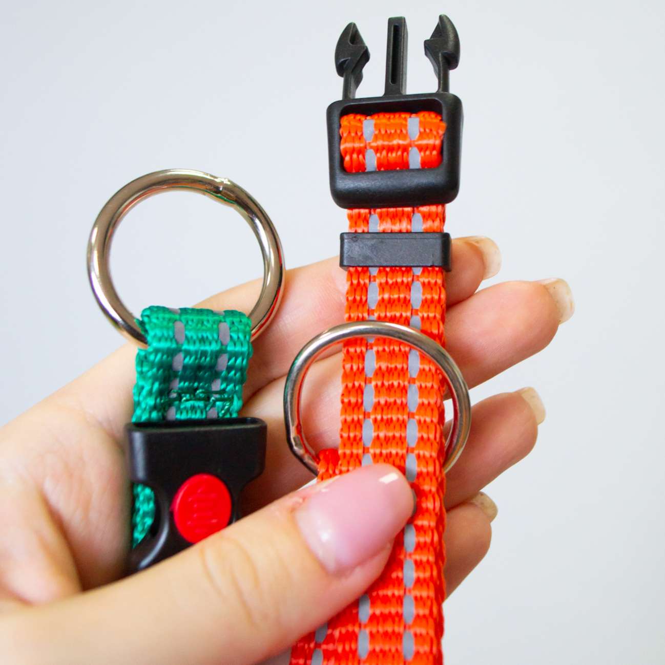 Ошейник для собак Нейлон светоотражающий