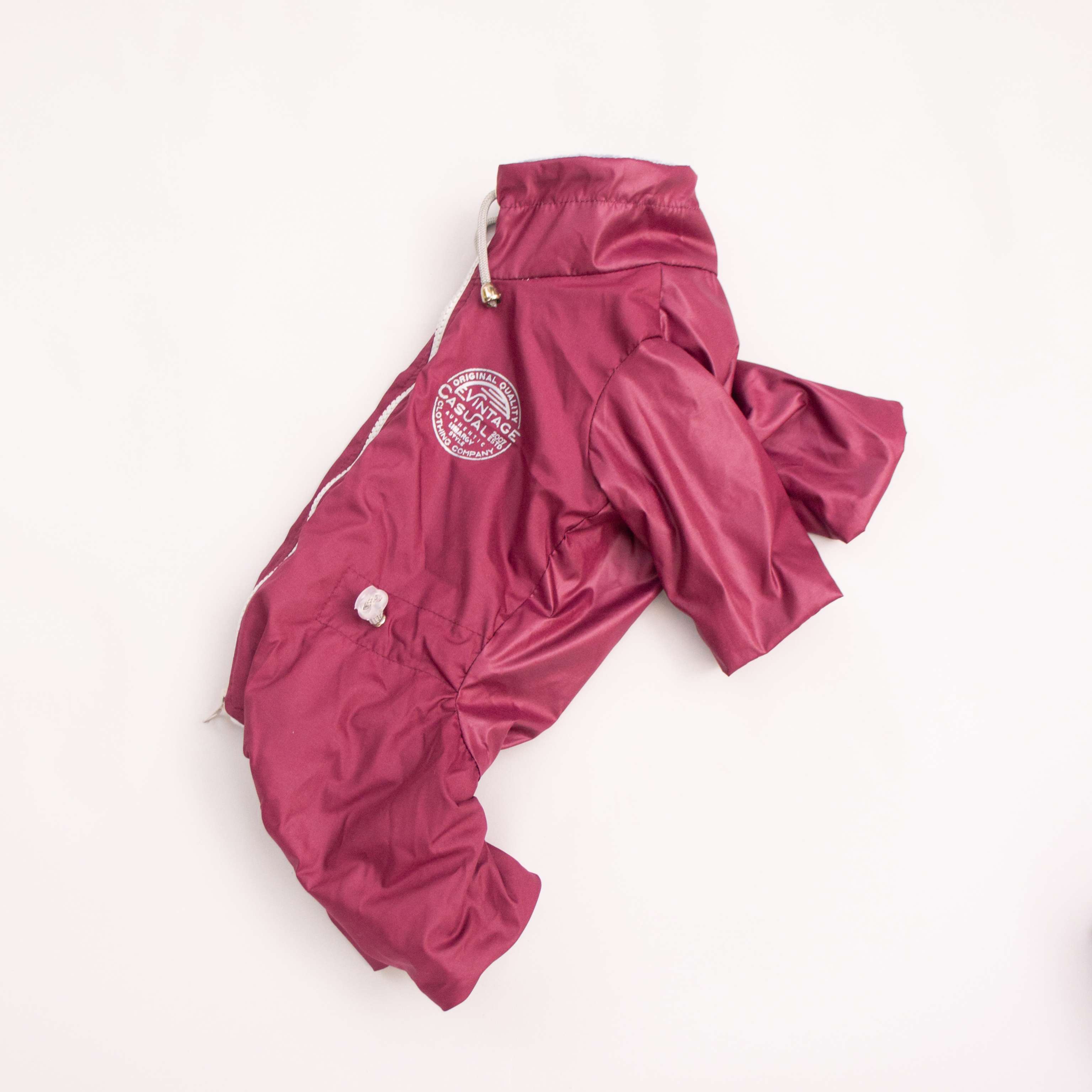 Дождевик для собаки утепленный Premium Винтаж