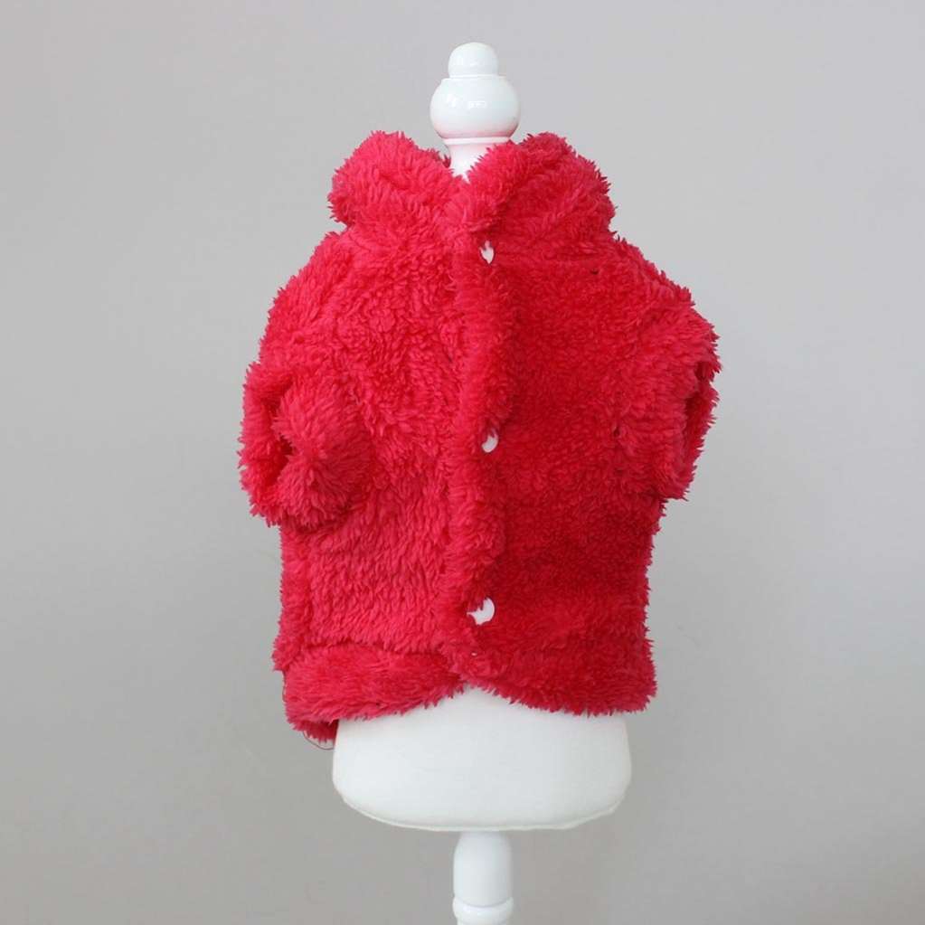 Толстовка для собак плюшевая Pet Hamster